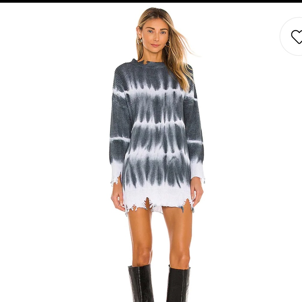 Shia Sweater Dress in Black